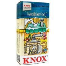 24 Medium Incense Cones in Vanilla Crescents Scent ~ Christmas Baking Scents by Knox ~ Germany
